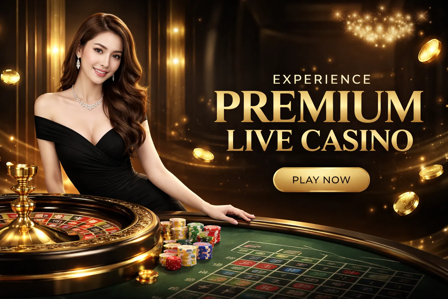 Bàn Baccarat Trực Tuyến Mostbet sang trọng với dealer chuyên nghiệp